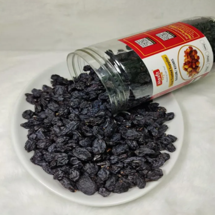 Premium Quality Black Raisins/ Kalo Kismis 500g