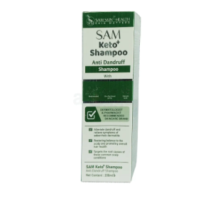 Sam Keto + Anti Dandruff Shampoo 200ml