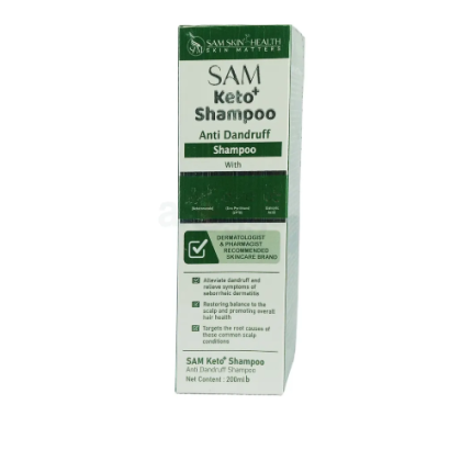 Sam Keto + Anti Dandruff Shampoo 200ml