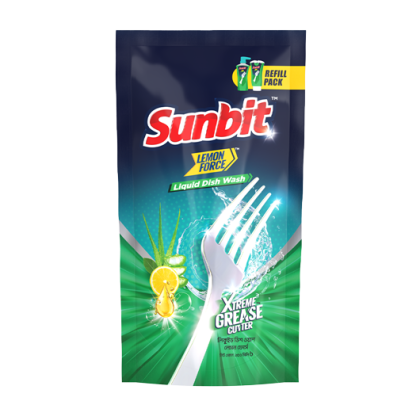 Sunbit Lemon Force Liquid Dishwash Refill Pack 250ml