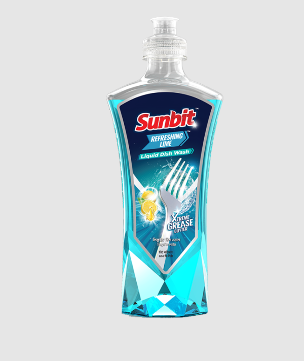 Sunbit Refreshing Lime Liquid Dishwash Flip-Top 500ml