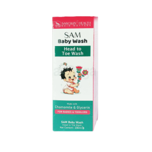Sam Baby Body Wash Head To Toe Wash 200ml