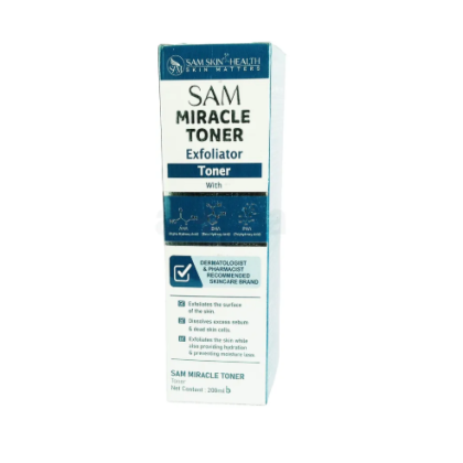 Sam Miracle Toner Exfoliator Toner 200ml