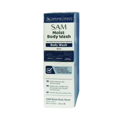 Sam Moist Body Wash 200ml